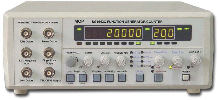 Shanghai MCP SG1642A Multi-waveform Function Generator